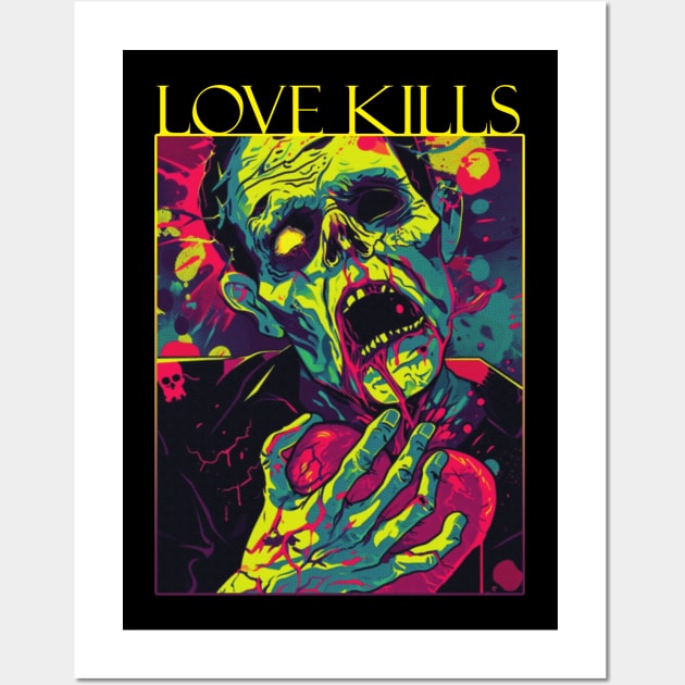Love Kills Wall Art by Don Diego